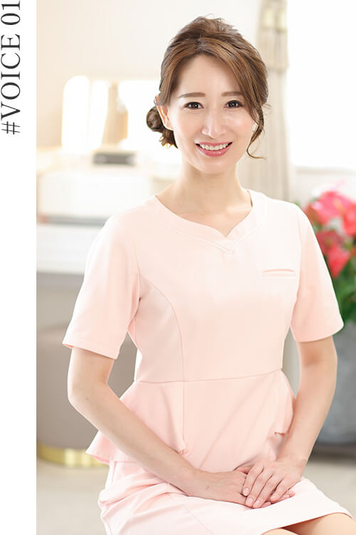 撮影の感想 エステサロン経営者